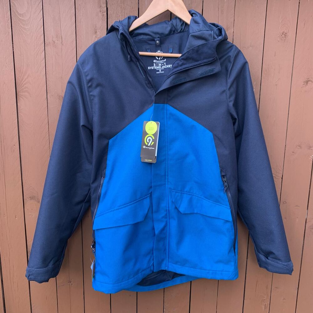 Champion 3 in 1 jacket NWT Men’s Size Small - Picture 6 of 16